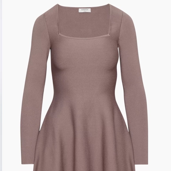 NEW NWT SCULPT DRESS ARITIZIA SQUARE NECK APPLAUSE - Picture 2 of 6